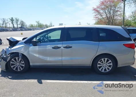2019 Honda Odyssey Lx from USA, damaged, VIN 5FNRL6H20KB074790